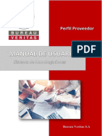 Manual de Usuario - Proveedor