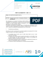 Circular No 020 Concepto General Sobre El Tratamiento Tributario Contratos de Cuentas en Participacion