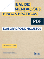 Manual Recomendações e Boas Práticas - Urbanismo