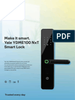 Make It Smart. Yale Ydme100 NXT Smart Lock: Trusted Every Day
