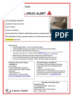 Drug Alert Poster Kamloops June 29 2021