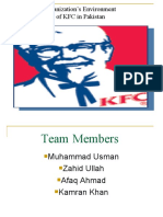 Organization's Environment of KFC in Pakistan