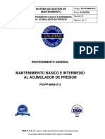 PG-PP-MAN-013 Mantenimiento Basico E Intermedio al Acumulador de Presion Rev 0 010820