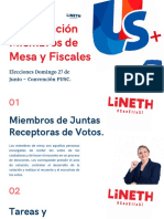 Capacitación Miembros de Mesa y Fiscales