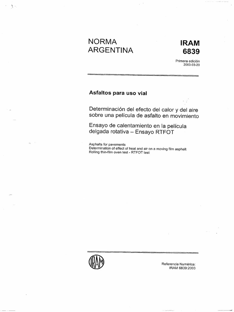 Iram 6839.2003 | PDF