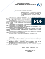 RESOLUO Docencia Assistida 041-2019