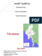 Yamnath Upadhyay: Southeast Asia Class Presentation Fourth Semester