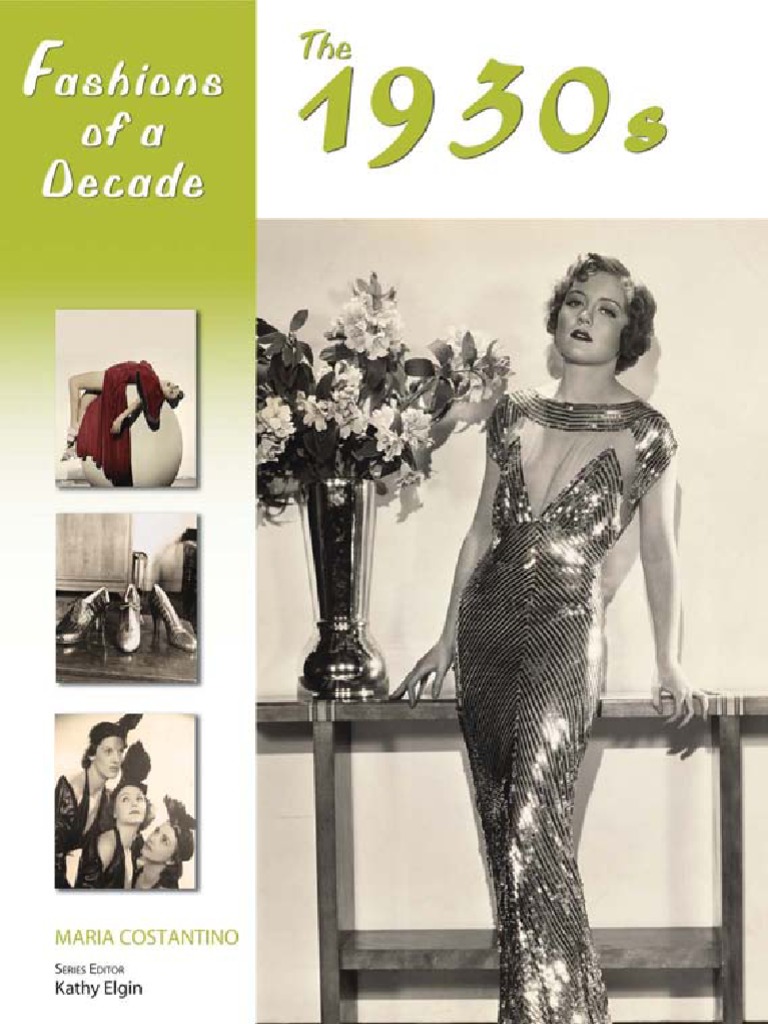 Maria Costantino Fashions of A Decade The 1930s 2006 PDF