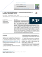 A Critical Review of Studies Related To Construction and Computation of Sustainable Development Indices