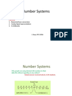 4 Number Systems