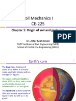 Soil Mechanics I Origin and Grain Size