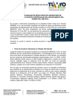 Informe de Aguas Quindío