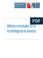 Metodos Normalizados ISO en Microbiologia 08-02-2018