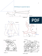 Ejercicios 2D Con Inventor