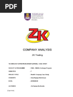 ENT600 (ZK Trading)