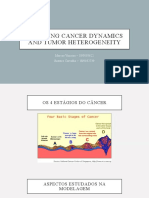 Pricon-Modeling Cancer Dynamics and Tumor Heterogeneity