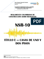 Titulo-E NSR-10