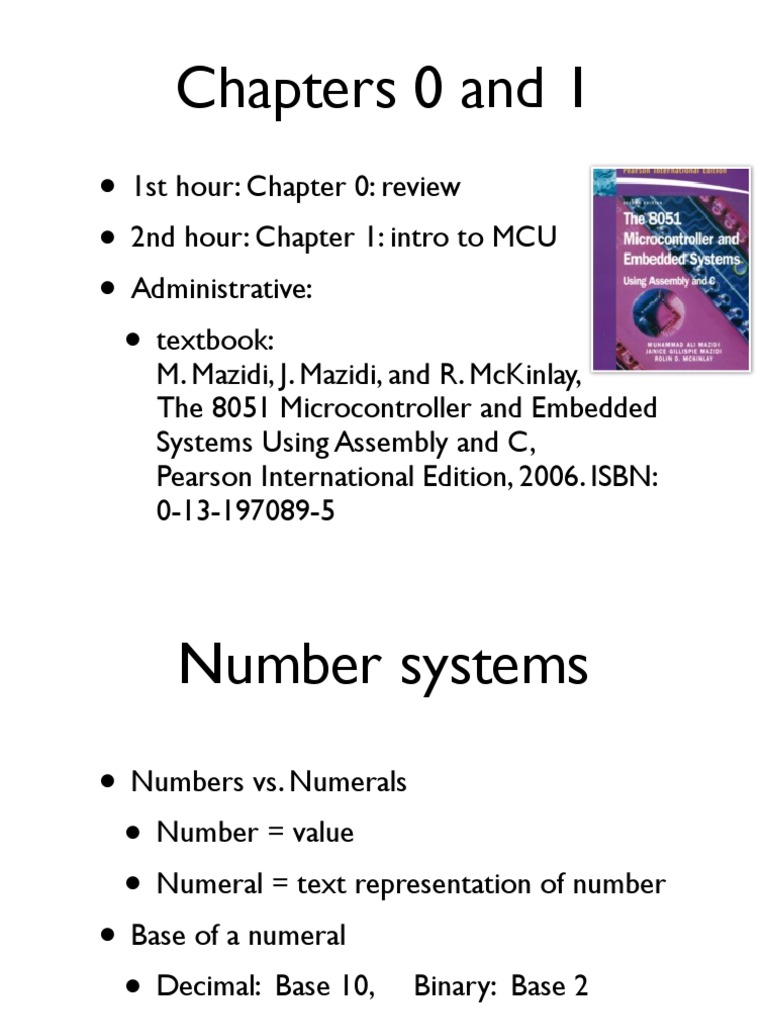 Chapters 0 and 1 | PDF