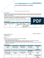 Experiencia de Aprendizaje 1°