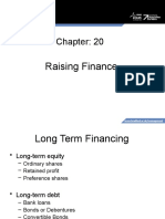Lecture 11 Raising Finance