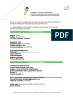 Formulario de Postulación Convocatoria PHBE Promoción 19 - Periodo 2021-2 - BCW