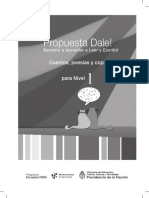 Cuentos Poesias y Coplas Nivel 1 - Reimpresión 2019 - DALE