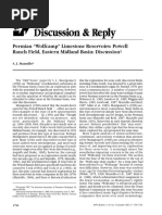 Mazzullo, S. J. (1997) - Permian "Wolfcamp" Limestone Reservoirs Powell Ranch Field, Eastern Midland Basin Discussion.