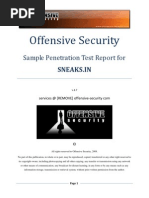 Offsec Sample Report