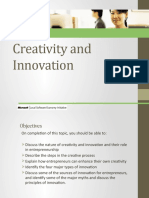 Creativity and Innovation Guide for Entrepreneurs