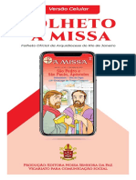 A Missa - Ano B - Nº 42 - 14º DTC - Solenidade São Pedro e São Paulo - CELULAR - 04.07.21