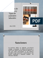 Aplicación de Sanciones