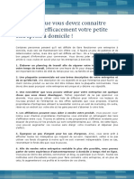 8 Astuces Que Vous Devez Connaitre Pour Gérer Efficacement Votre Petite Entreprise À Domicile ! (622 Mots)