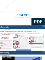 Icem CFD: Geometry and Mesh Generation