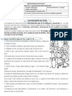 Guia de Religion Numero 1. Segunmdo Periodo