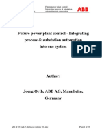 ARTIGO - Future Power Plant Control - Integrating Process & Substation Automation Into One System - 61850