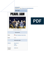 Pearl Jam: La banda de grunge más exitosa