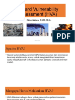 Hazard Vulnerability Assessment (HVA) : Oktomi Wijaya, S.K.M., M.SC