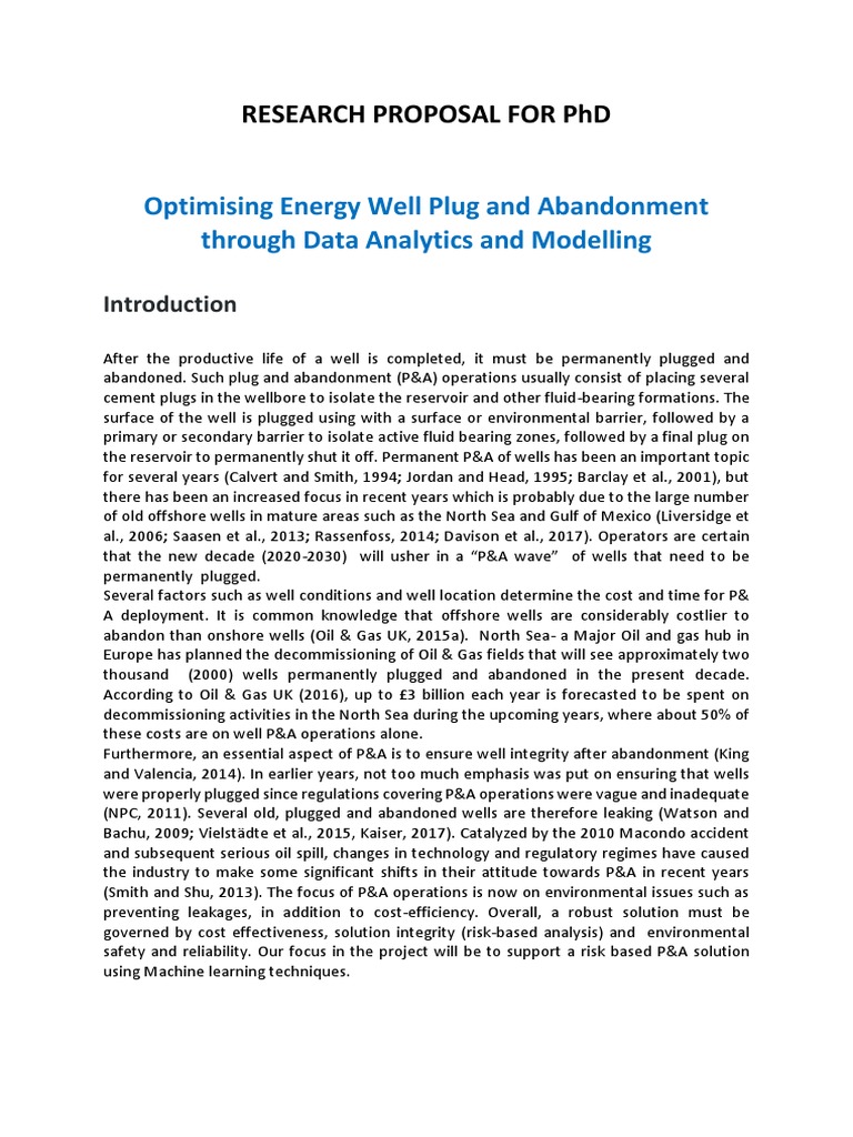 PHD Proposal Heriot P&A | PDF | Machine Learning | Risk