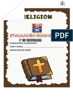 1º EVALUACION DIAGNÓSTICA RELIGIÓN.d 2021