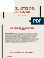 LAS 21 Leyes DEL LIDERAZGO