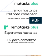 Webinar "Bienvenidos A Remotasks