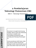 Media Pembelajaran Pemesinan CNC - Bab 4 - Teknologi Pemotongan