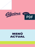 Menu Alpina Deli