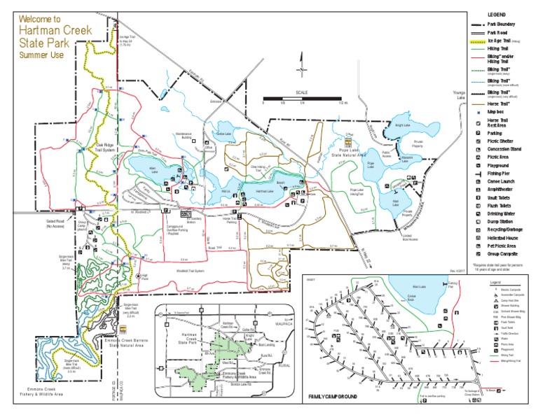 Hartman Creek - Summer Map | PDF | Hobbies | Outdoor Recreation