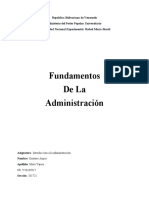 Fundamentos Tecnicos de La Administracion Unidad1