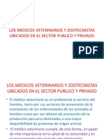 Tema 5 LOS MEDICOS VETERINARIOS Y ZOOTECNISTAS UBICADOS EN EL