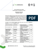 Acta El Escenario Es Tu Casa I