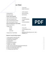 Print - Daftar Nikah Print 4