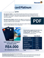 Dinamica Anuidade Gratis Azul PLATINUM 3