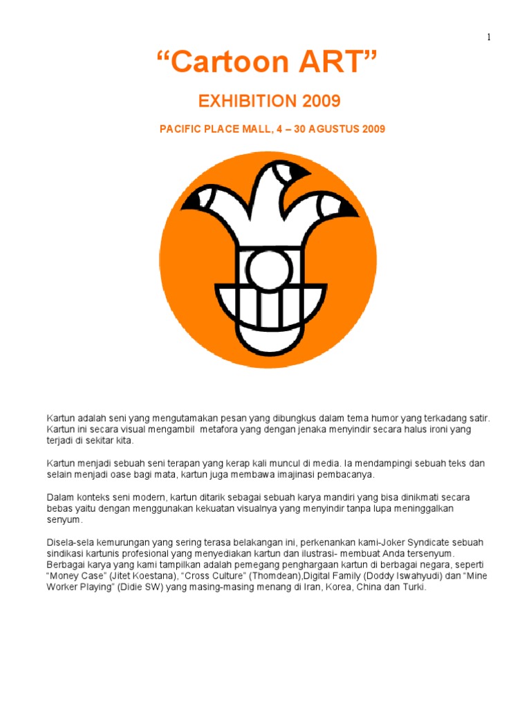Cartoon ART | PDF | Game & Aktivitas | Perjalanan